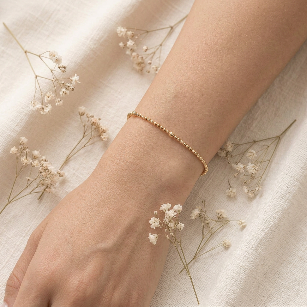 Pulsera Esferas Intercaladas
