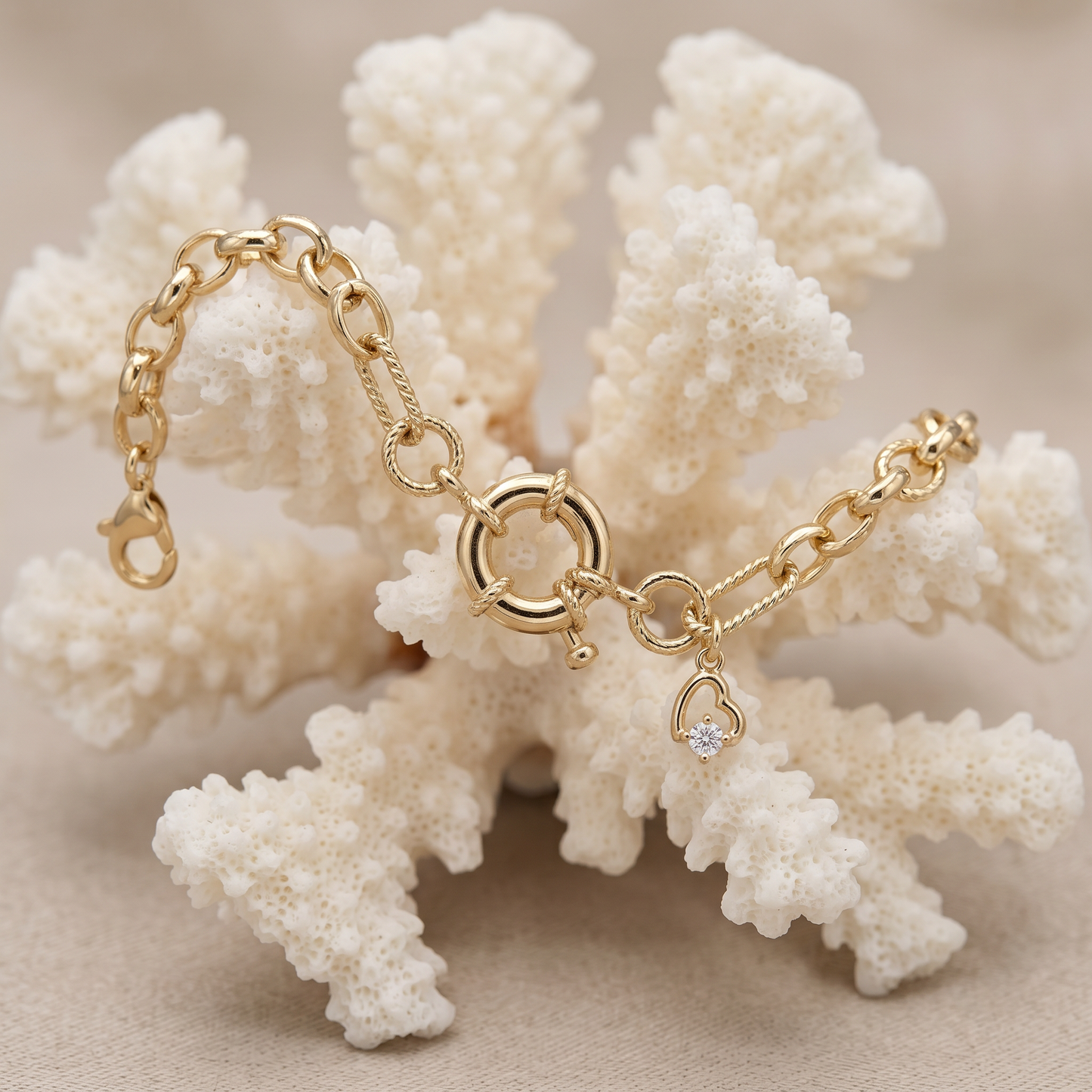 Pulsera Ancla del Corazón