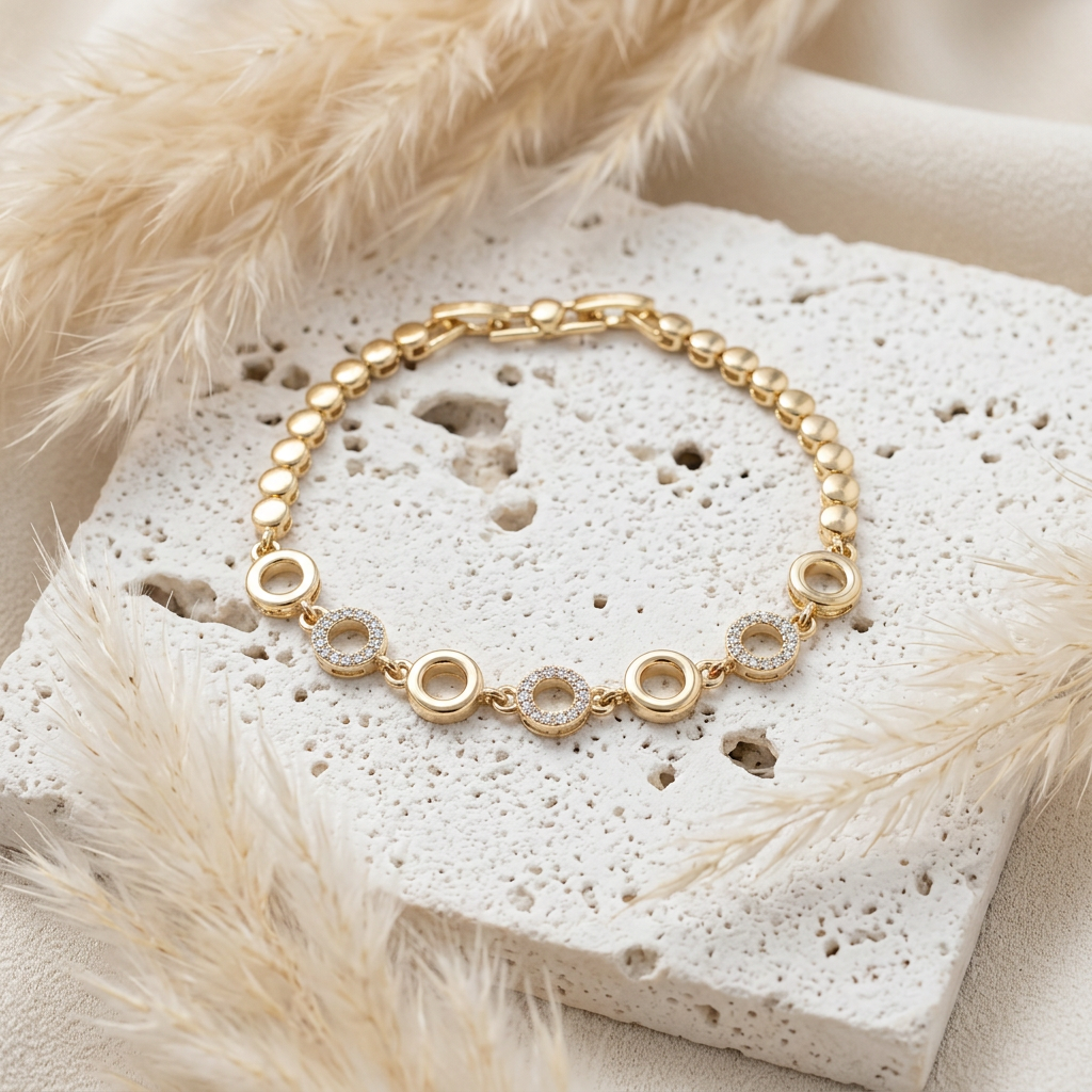 Pulsera Círculos Eternos