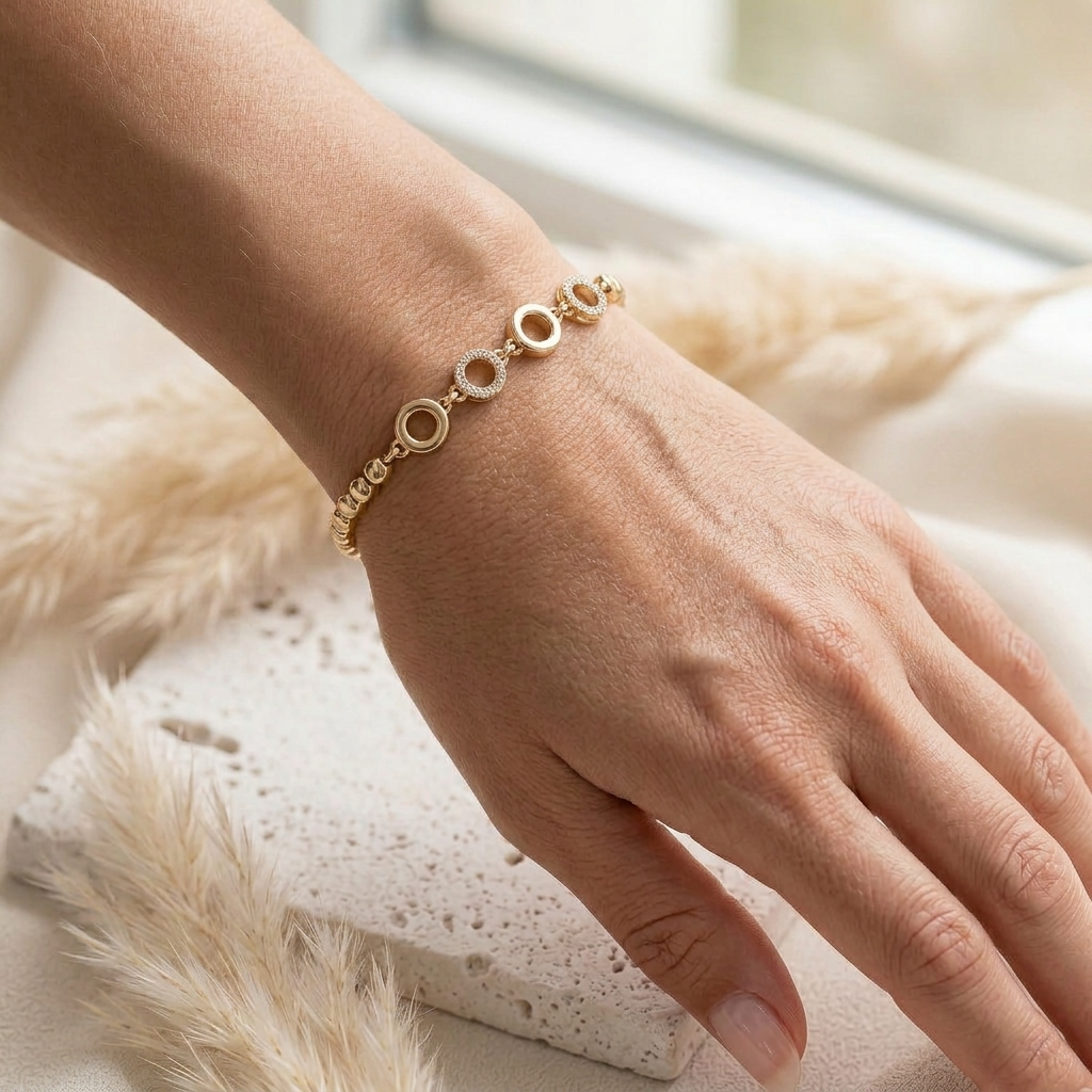 Pulsera Círculos Eternos
